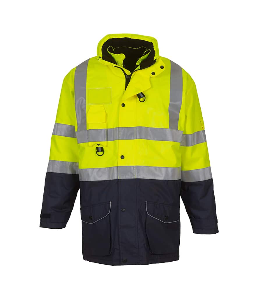 Pencarrie Coats Yoko Hi-Vis Multi-Function 7-in-1 Jacket YLNV - Small
