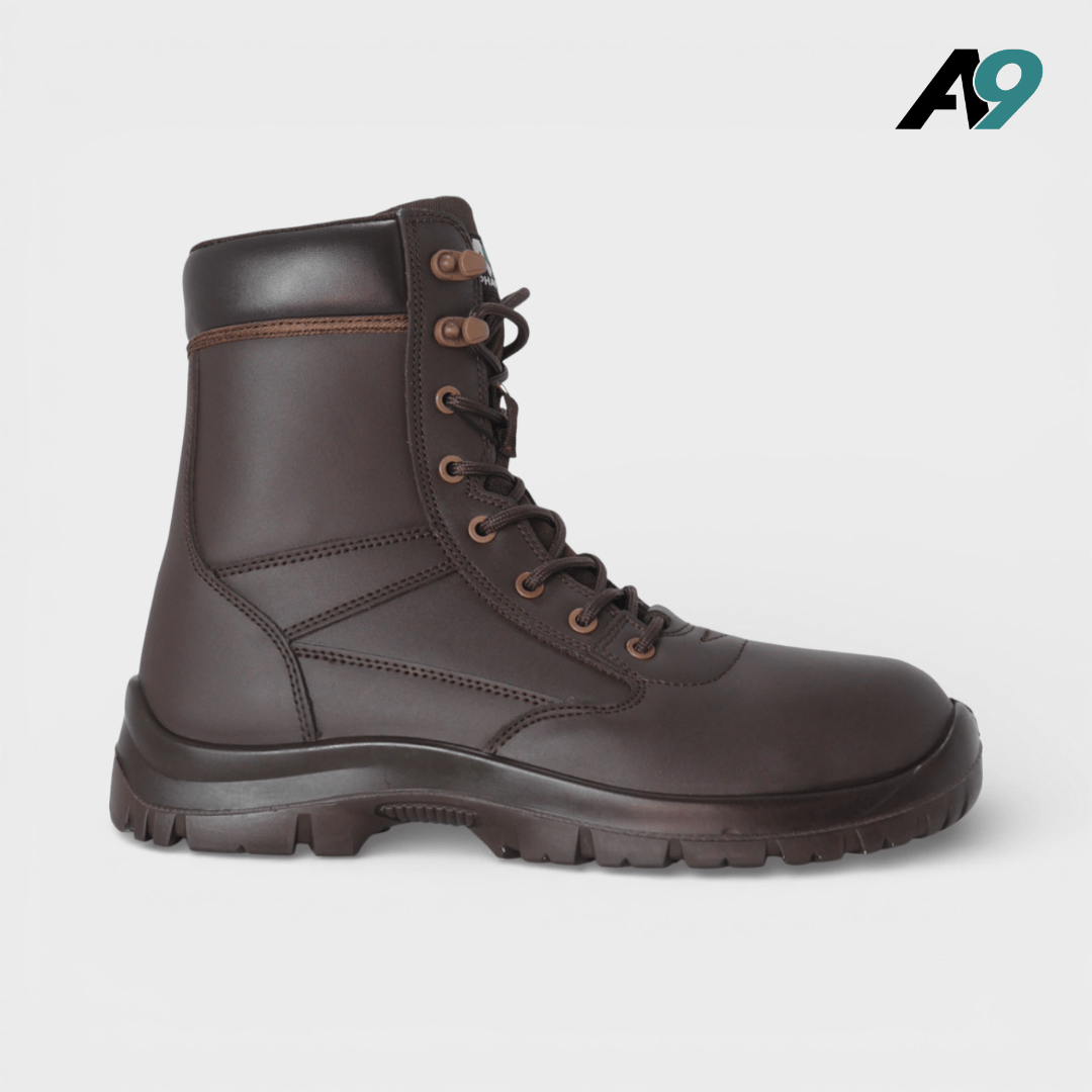 Alpha 9 Ranger Leather Patrol Boot Brown