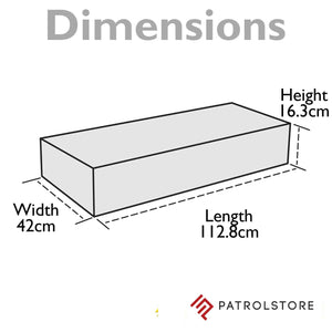 Plano All Weather 42 Inch Shotgun Storage Case - Dimensions