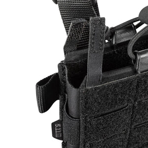 5.11 Vests 5.11 QR Modular STS Placard, Black