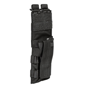 Rear view of the 5.11 Rigid Cuff Pouch showing web platform compatible attachment straps