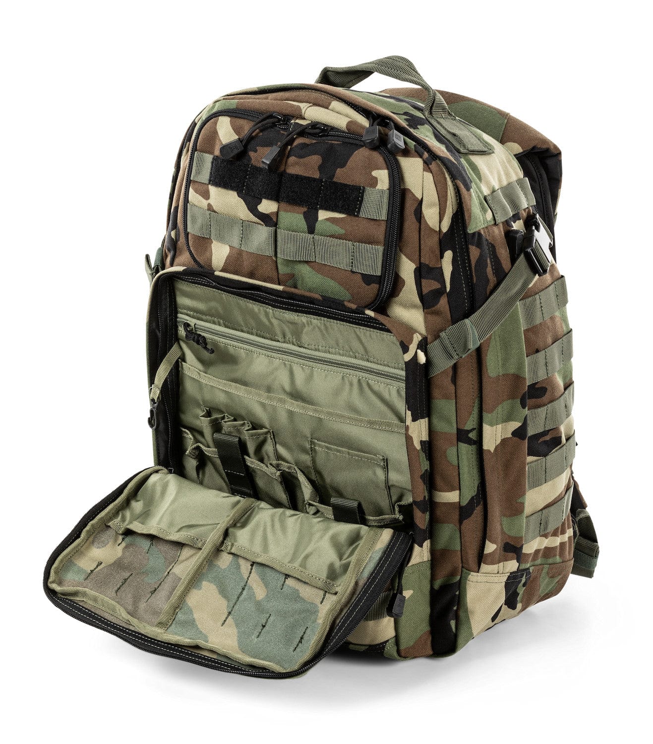 5.11 RUSH 24 2.0 WOODLAND M81 CAMO – Patrol Store