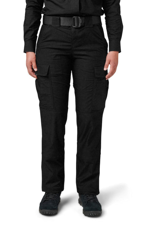 5.11 Womens Trousers 5.11 Women's Flex-Tac TDU Ripstop Pant Black