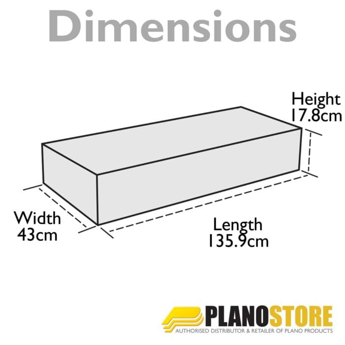 Plano All Weather 52" Tactical Rifle and Shotgun Case Black