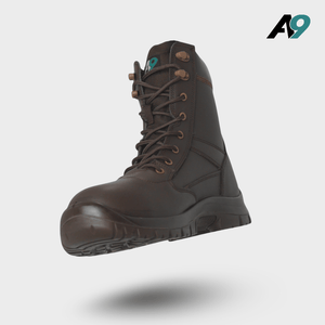 Alpha 9 Ranger Leather Patrol Boot Brown