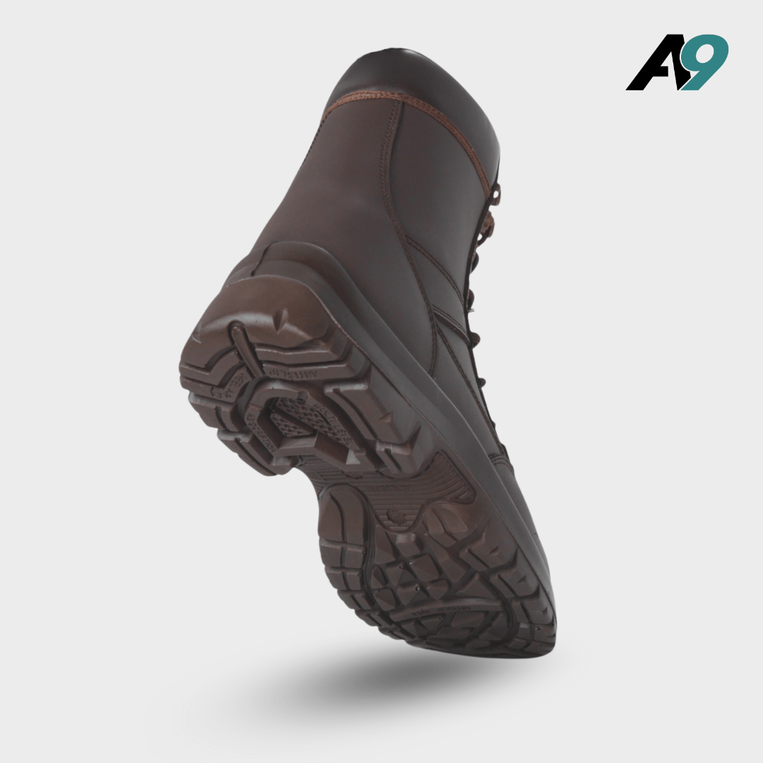 Alpha 9 Ranger Leather Patrol Boot Brown