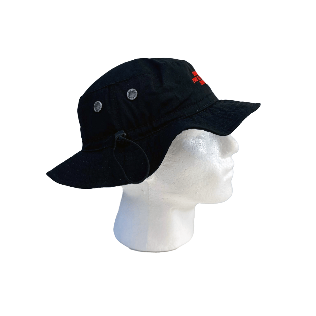 Customised Fire Service Summer Hat Black