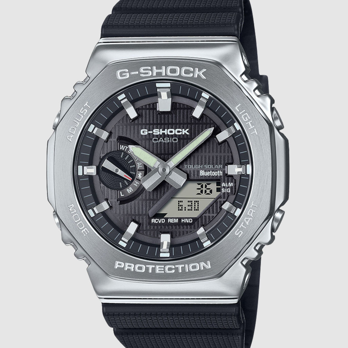 G-Shock watch, stainless steel perfect for police and security