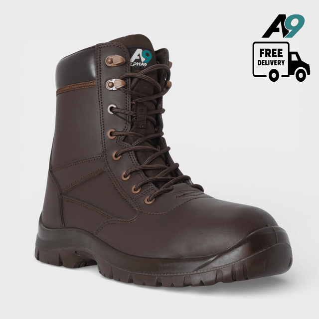 Alpha 9 Boots Alpha 9 Ranger Leather Patrol Boot Brown
