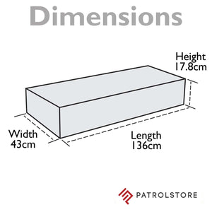 52 Inch wheelable Rifle Case