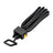ASP Handcuff Black ASP Tri-Fold Restraints Pack of 10