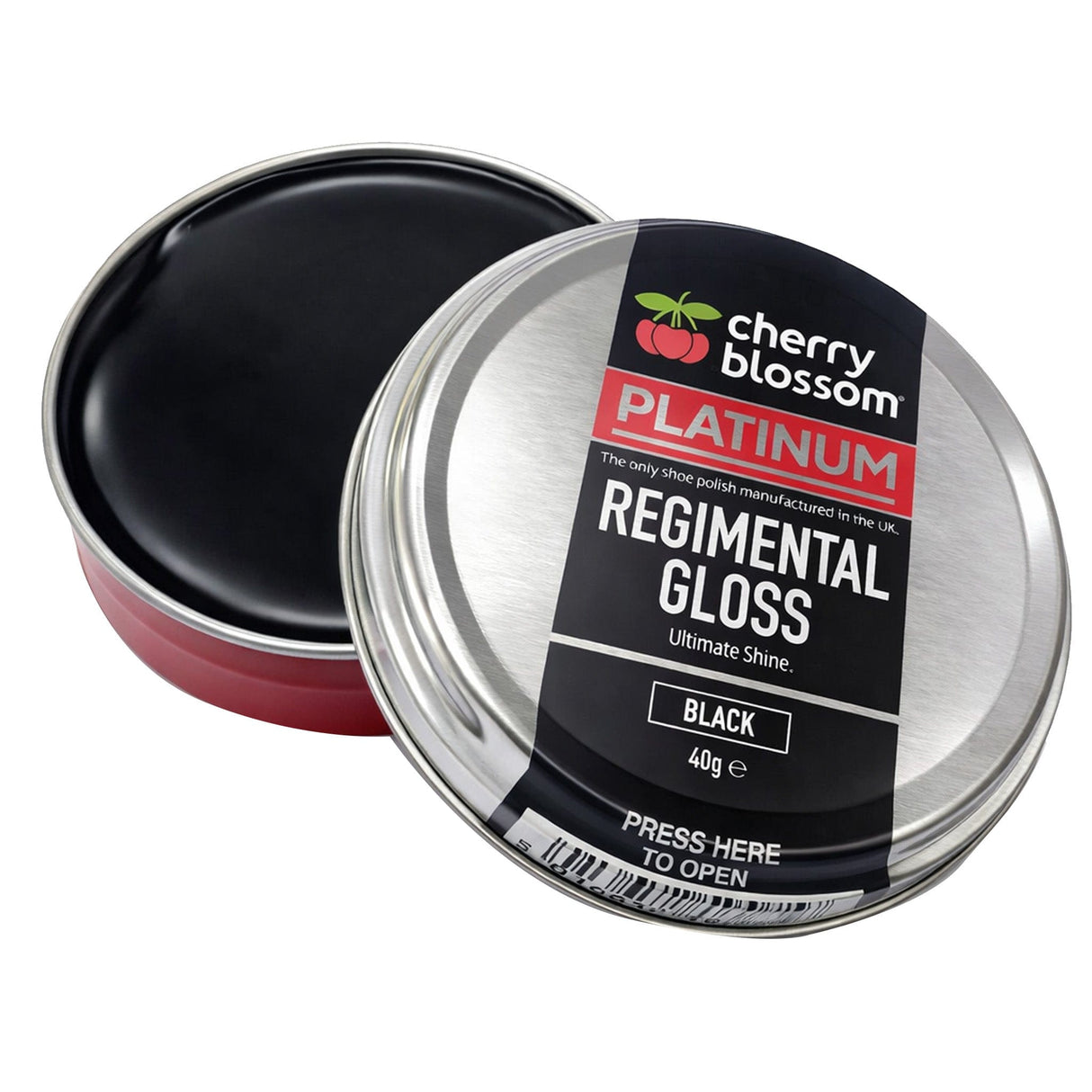 Cherry Blossom Shoe Polish - Black