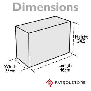 Shooters Case Dimensions