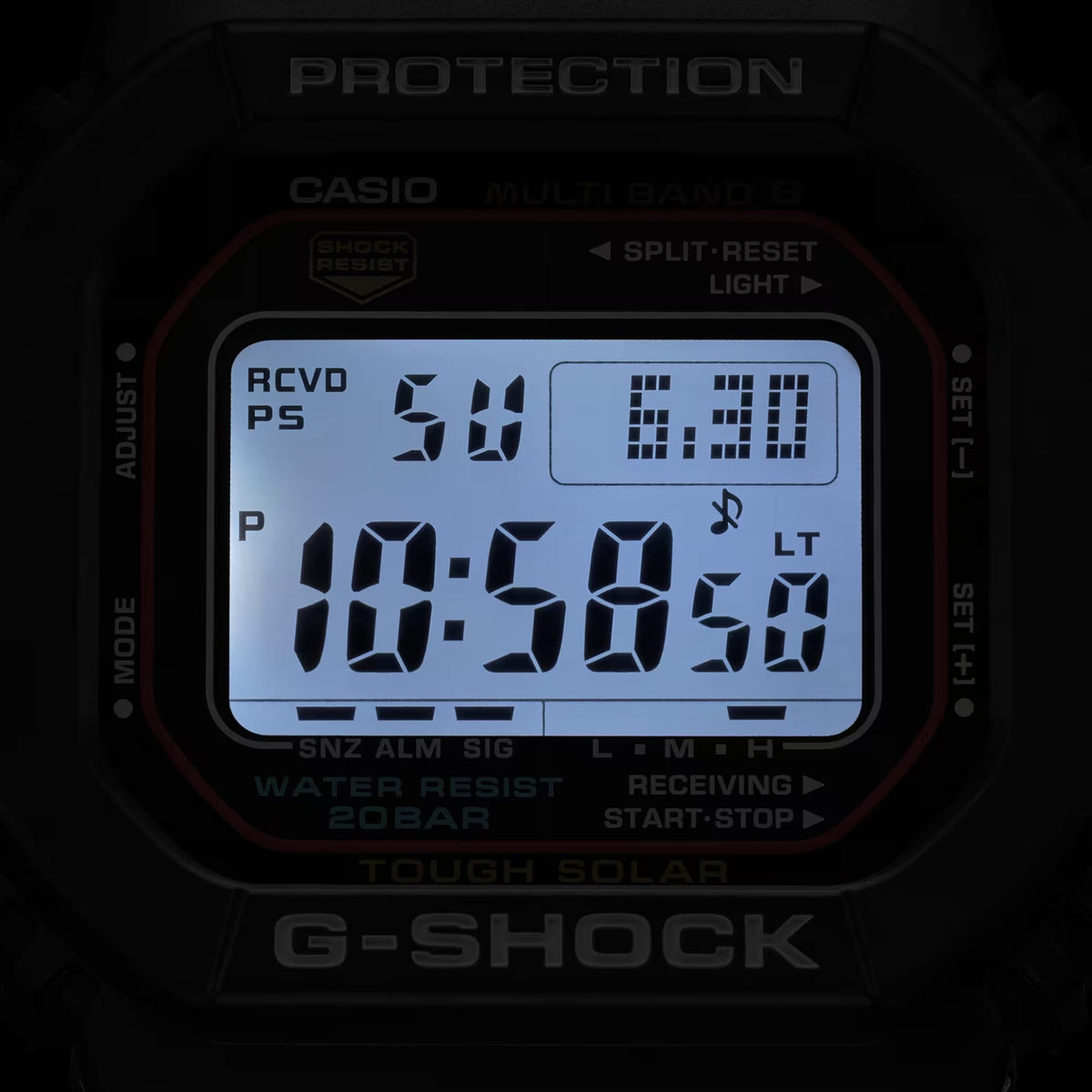 Casio GW-M5610U-1ER radio-controlled G-SHOCK watch with 200m water resistance