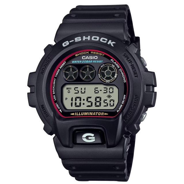 G-Shock DW-6900RL men’s watch with classic digital display and tough build