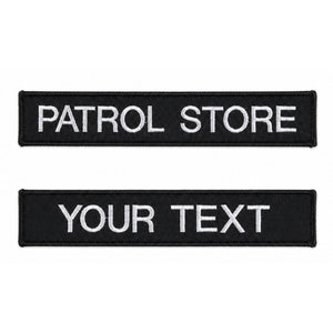 Patrol Store embroidery Custom Embroidered Name Tape