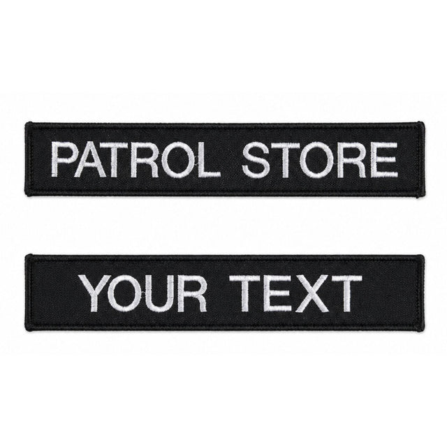 Patrol Store embroidery Custom Embroidered Name Tape