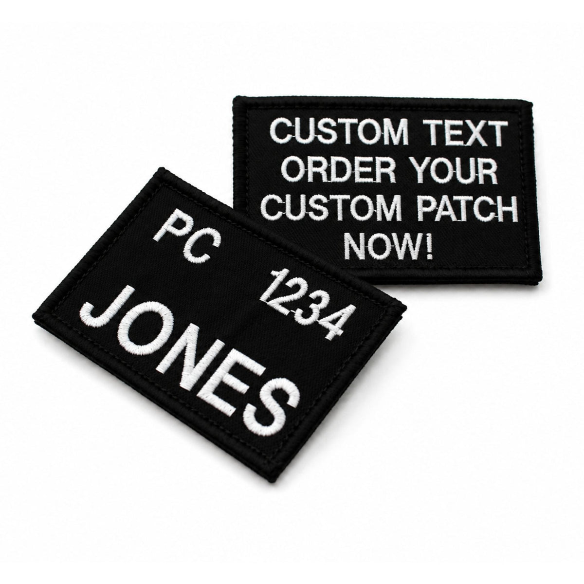 Custom Embroidered Police Patch