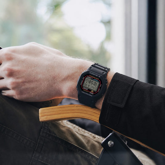 Lifestyle image of the G-SHOCK Tactical Watch DW 5600RL 1ER