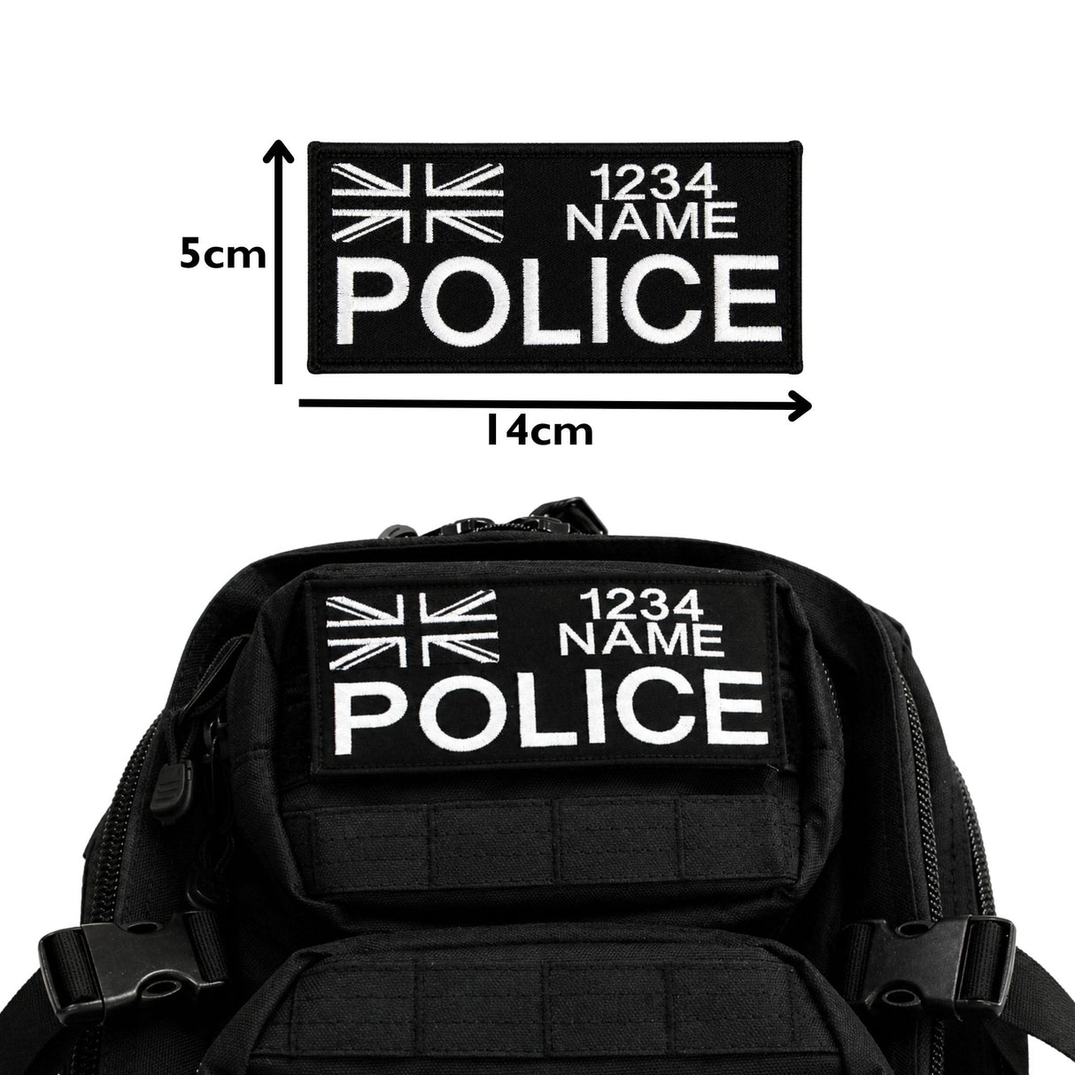 Velcro ID patch for police and security