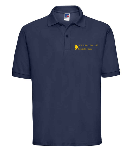 Russell ESC ESC Public Services Polo Navy
