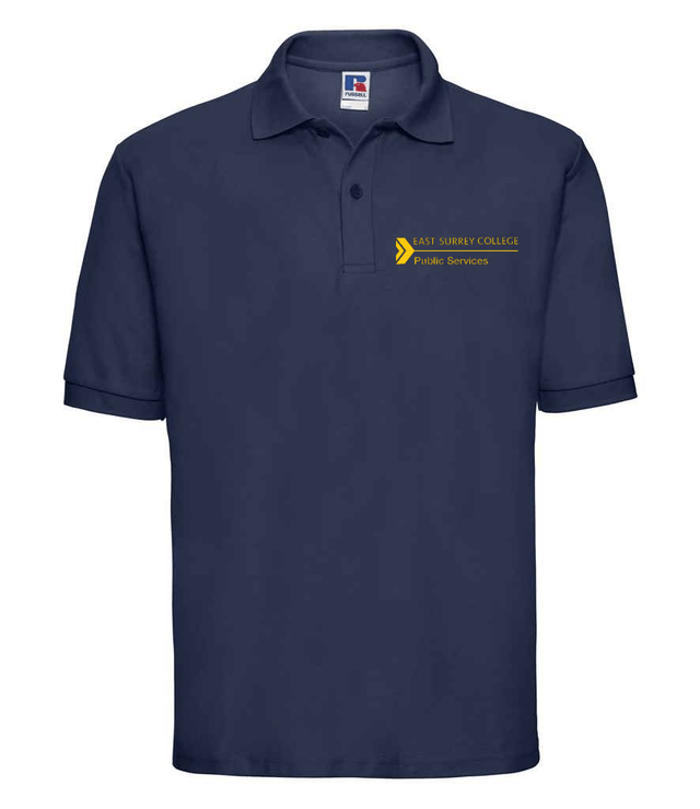 Russell ESC ESC Public Services Polo Navy