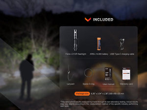 Fenix Torches Fenix LD12R Dual Light Source Rechargeable Torch