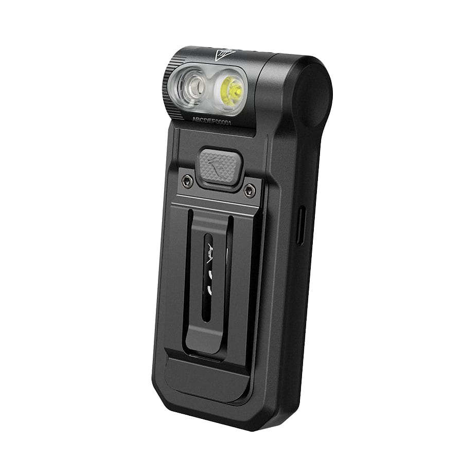 Fenix Torches Fenix SW05R White and Red LED Multipurpose Clip Torch Black