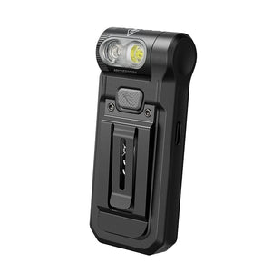Fenix Torches Fenix SW05R White and Red LED Multipurpose Clip Torch Black