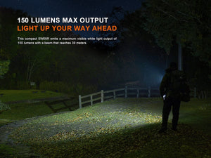 Fenix Torches Fenix SW05R White and Red LED Multipurpose Clip Torch Black