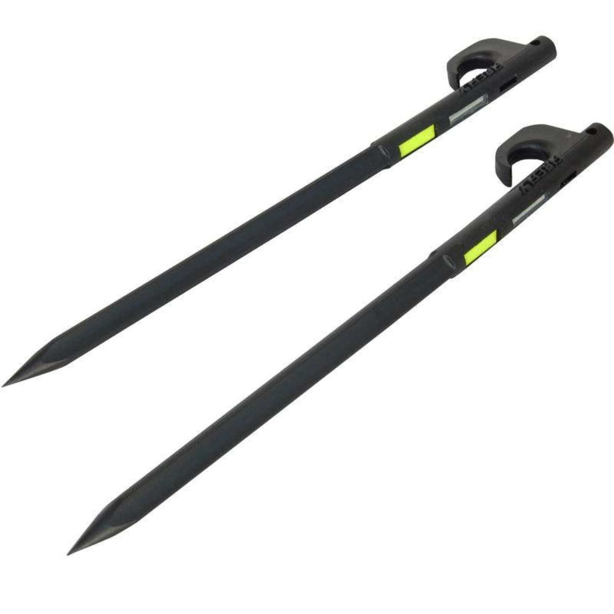 Two Firefly Arc of Fire Markers MK.II with black ground stakes and integrated light markers