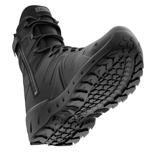First Tactical Boots First Tactical Mens 8" Aero-Tac Side-Zip Black Police Boots