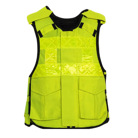 TW Kempton Body Armor Fortis Yellow Zip Front with KR1 and SP1 Plates