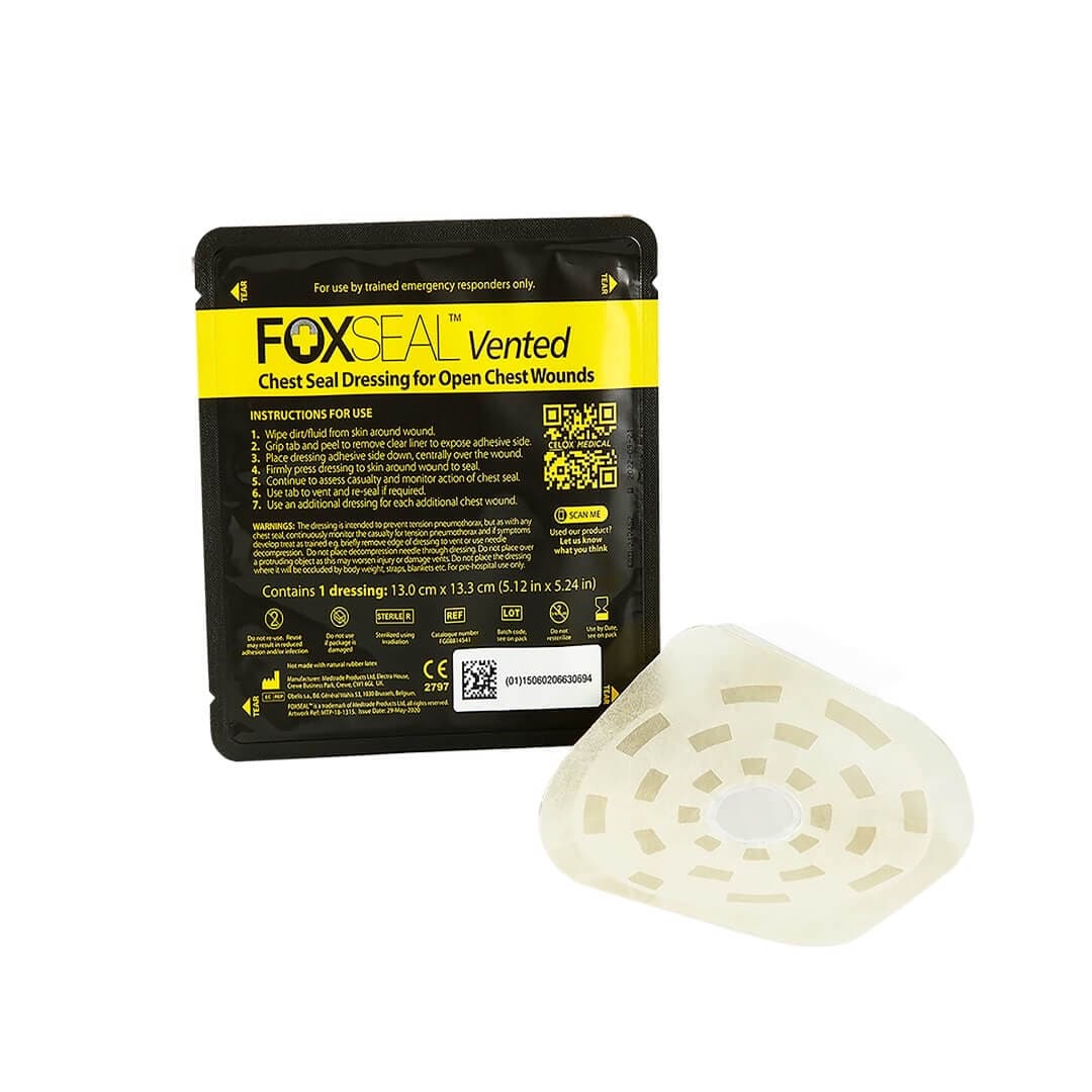 Mere Supplies First Aid Foxseal Vented Chest Seal