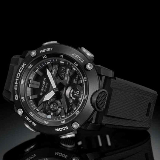 Alt text: G-SHOCK GA-2000S-1A used during fitness and training sessions
