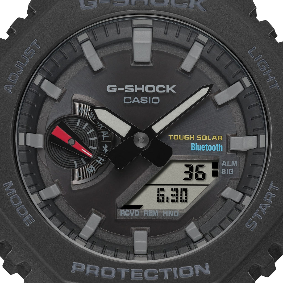 Casio G-Shock GA-B2100-1AER durable black watch with shock resistant build