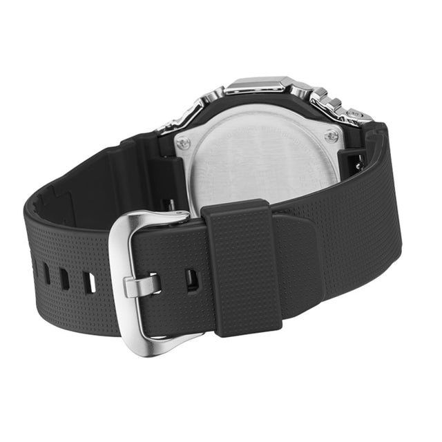 G-Shock GBM-2100 hybrid watch with digital display and analogue hands