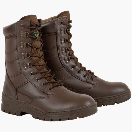 Highlander Boots Brown / 3 Highlander Delta Combat Boots