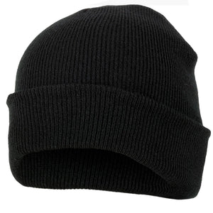 Highlander Headwear Highlander Deluxe Watch Hat, Black