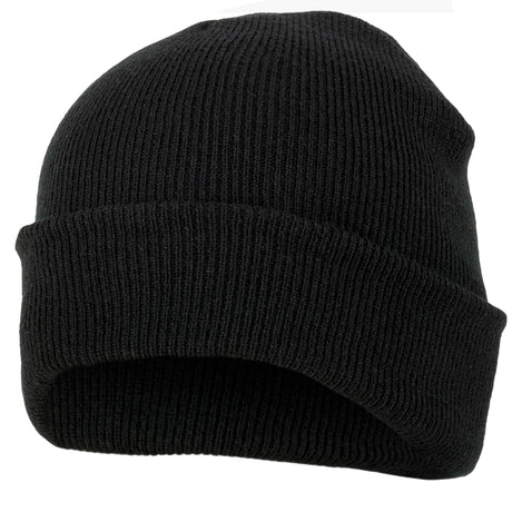 Highlander Headwear Highlander Deluxe Watch Hat, Black