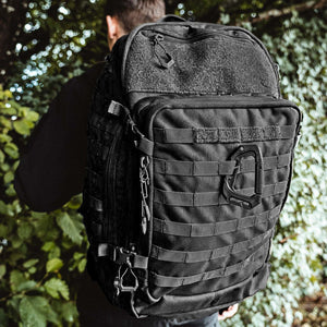 Highlander Bags Highlander Harrier Full Clamshell Pack - 45L Black