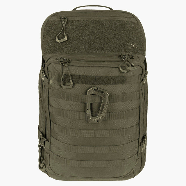 Highlander Bags Highlander Harrier Full Clamshell Pack - 45L Ranger Green