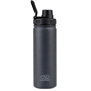 Highlander Lightweight Glug Thermal Bottle, Charcoal