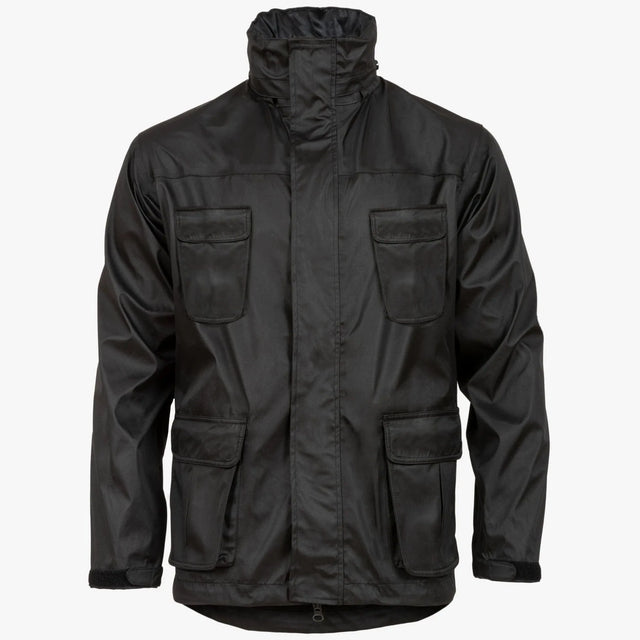 Highlander Coats Highlander Typhoon Waterproof Jacket Black