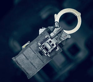 KMP UK Tactical Handcuff Accessories KMP UK Tactical Belt Mounted Cuff Pouch Black