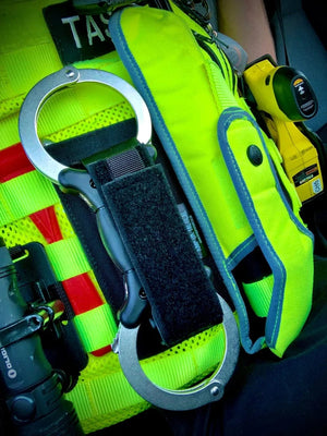 KMP UK Tactical Handcuff Accessories KMP UK Tactical Cuff Pouch Hi Vis Yellow