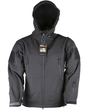 Kombat UK Ltd Coats Kombat UK PATRIOT Tactical Soft Shell Jacket - Black