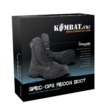 Kombat UK Ltd Boots Kombat UK Spec-Ops Recon Side Zip Boots