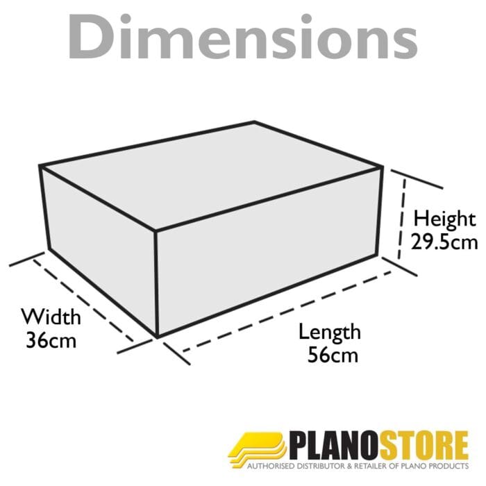 Plano Extra Large Shooters Case With Yoke System Olive Green