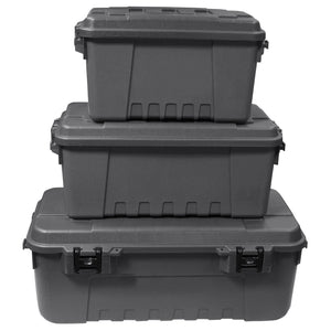 Plano Charcoal Grey Storage Trunks